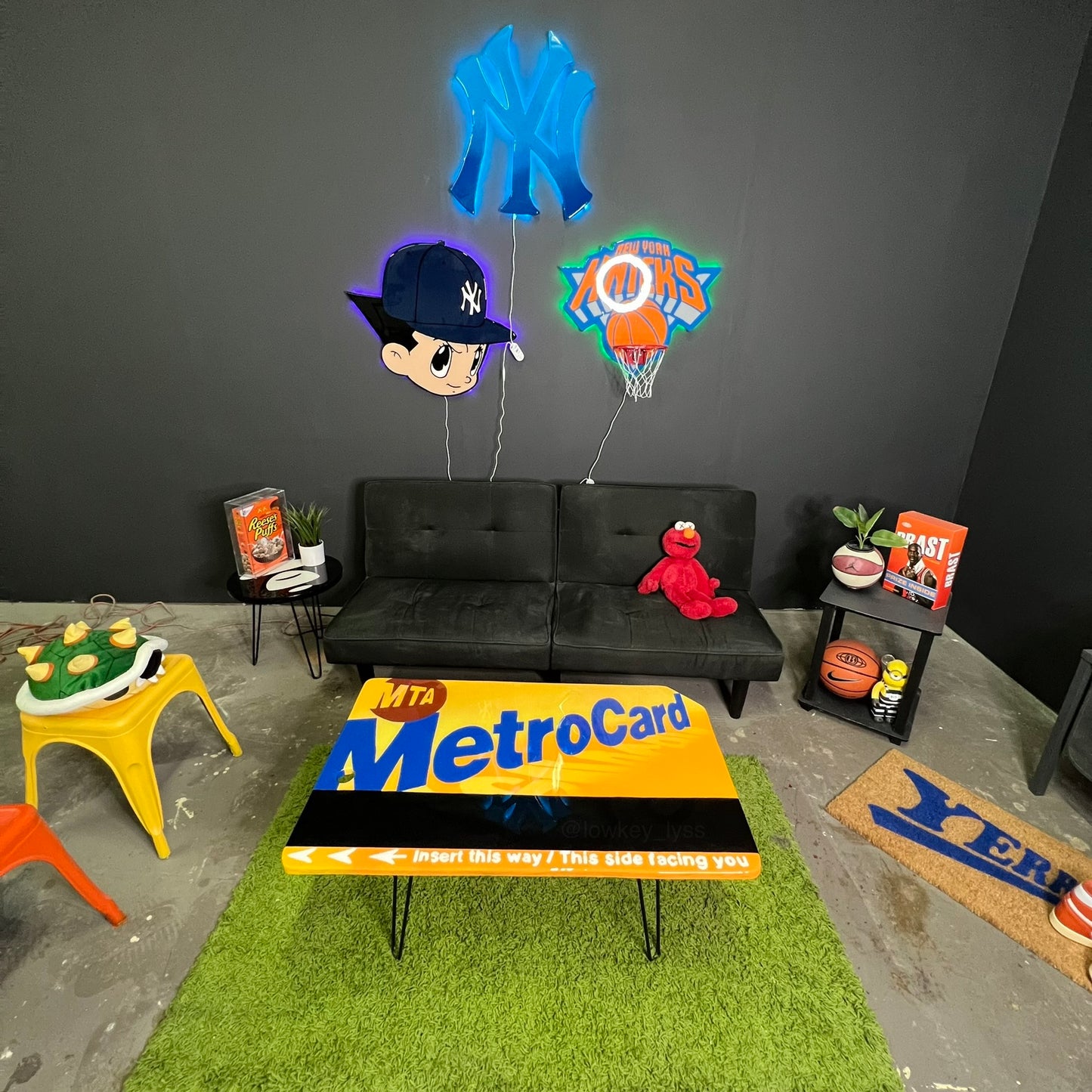 METRO CARD COFFEE TABLE