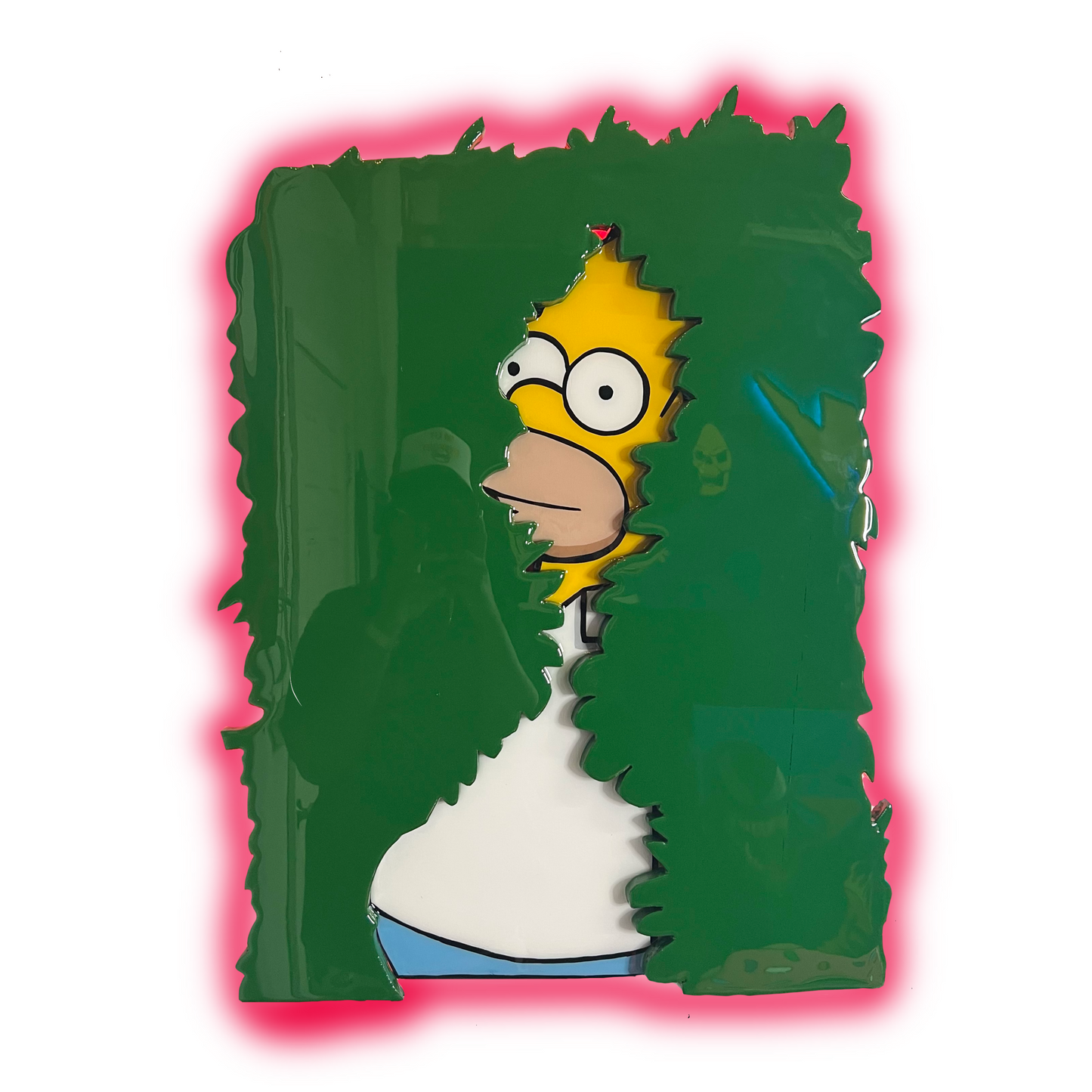 HOMER IN BUSHES