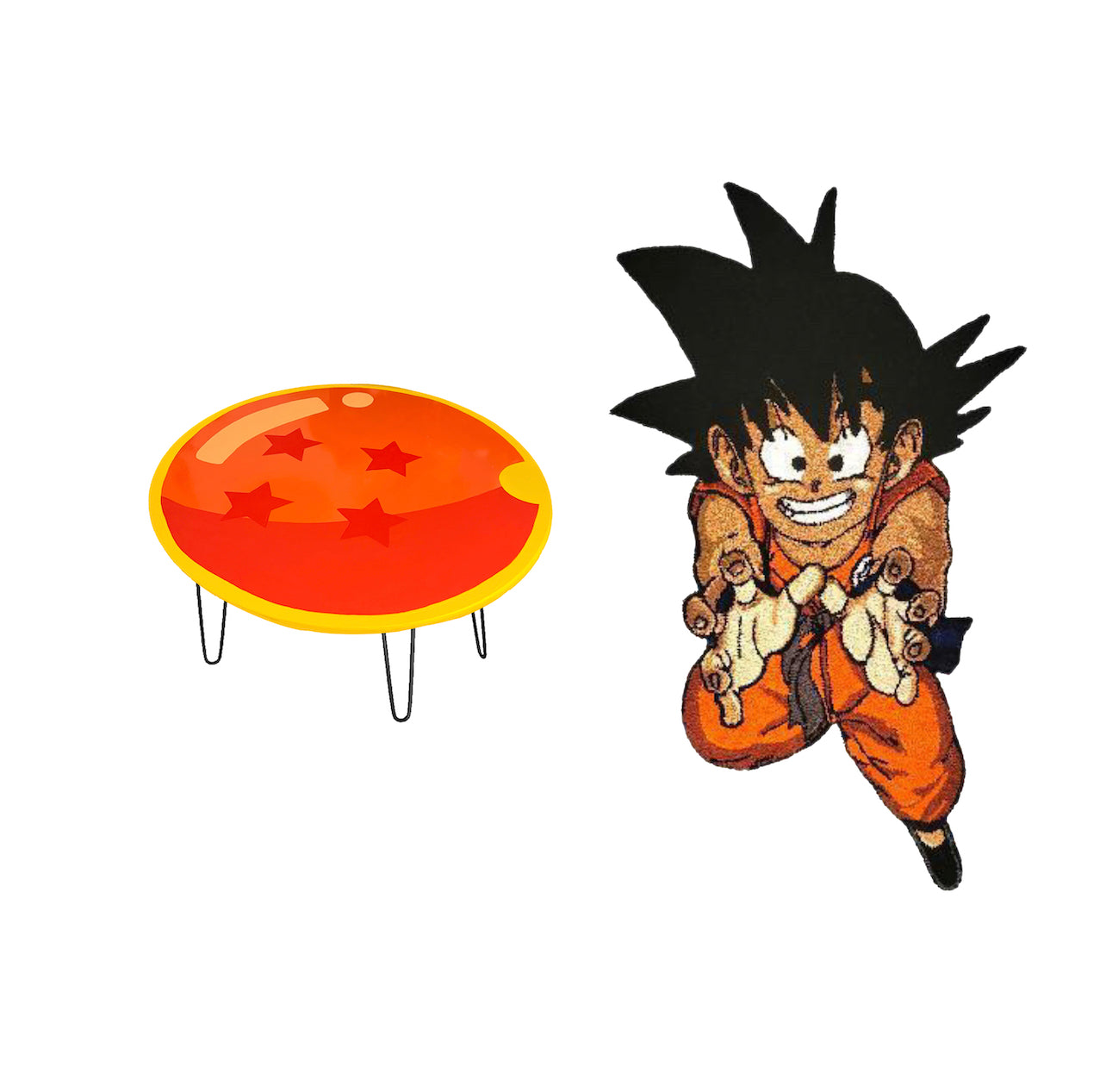 DRAGON BALL Z TABLE AND RUG