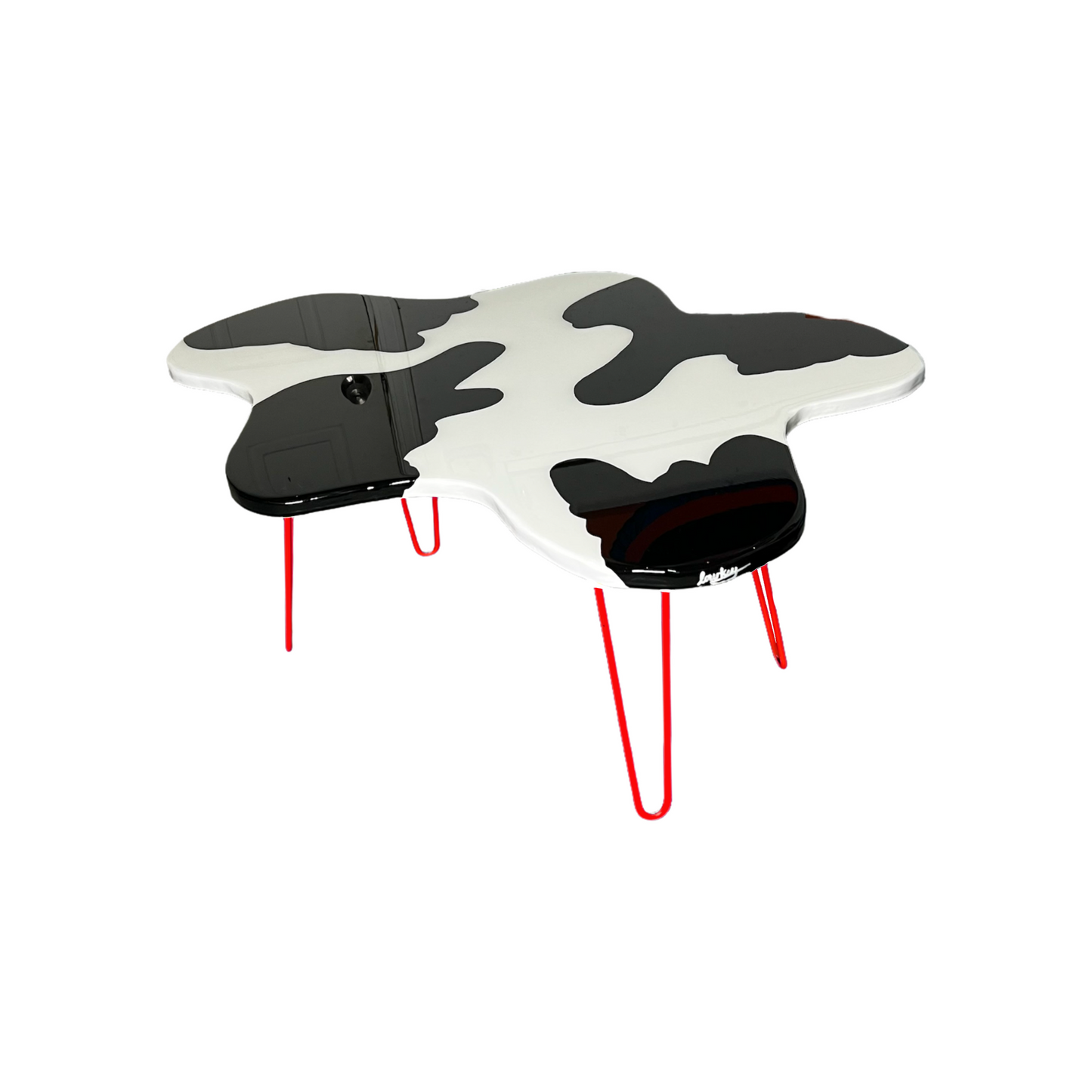 COWHIDE TABLE