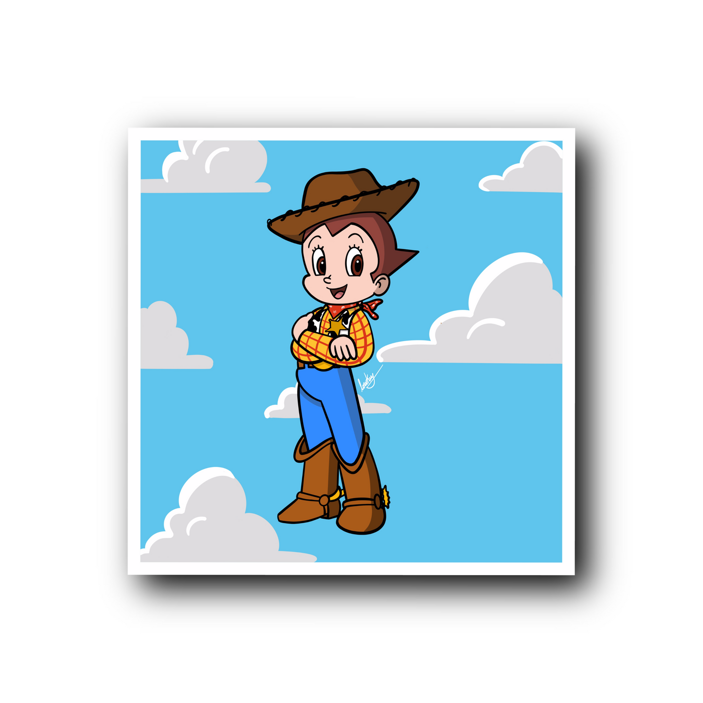 ASTRO X WOODY PRINT
