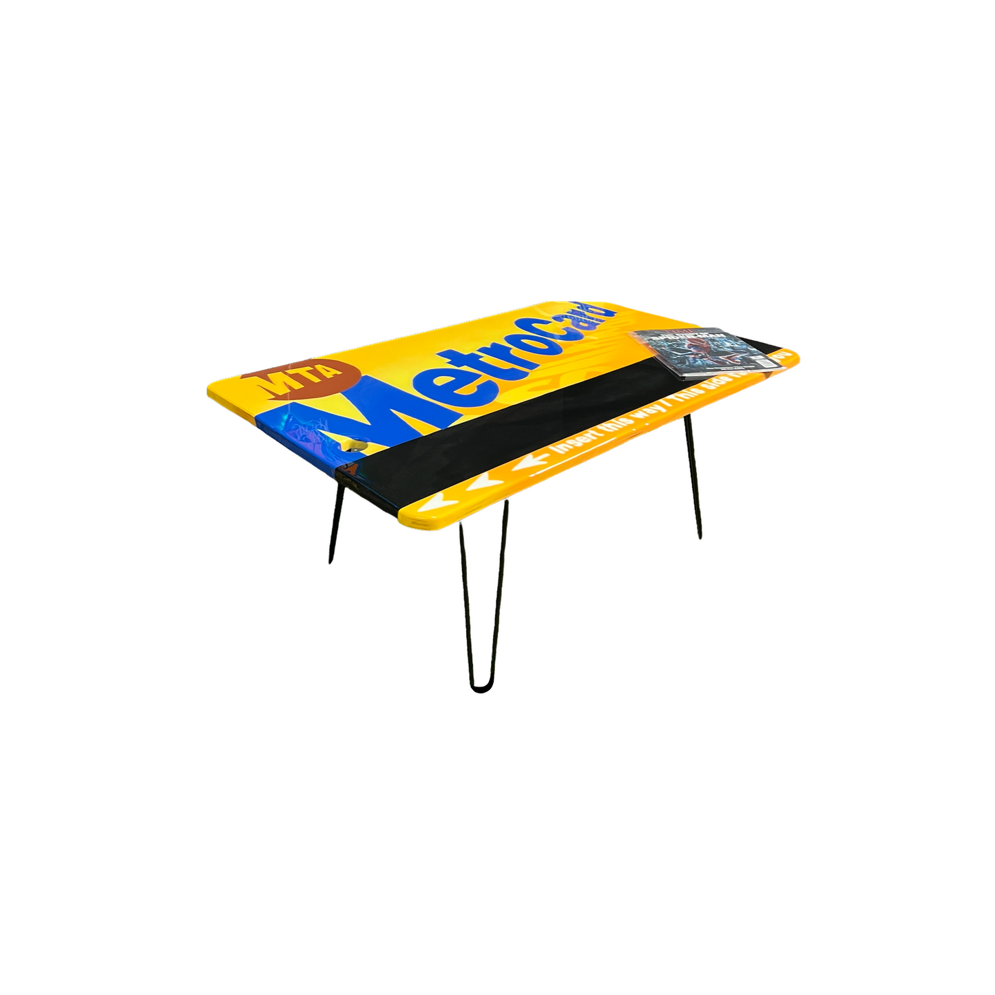 METRO CARD COFFEE TABLE